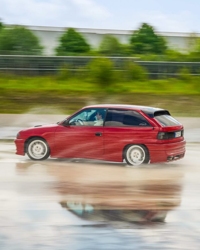 Auto im Fahrtraining