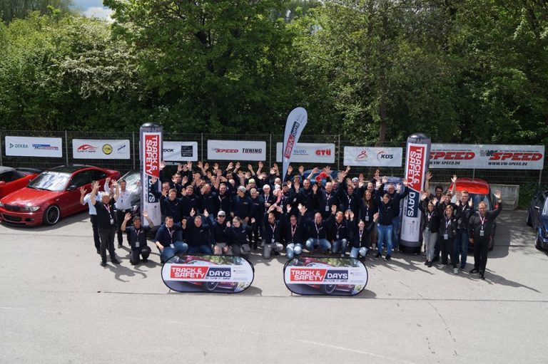 Teilnehmer der Track and Safety Days Augsburg