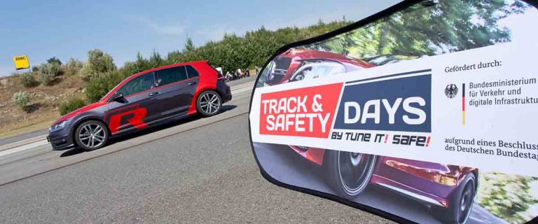 VW Golf R bei den Track and Safety Days