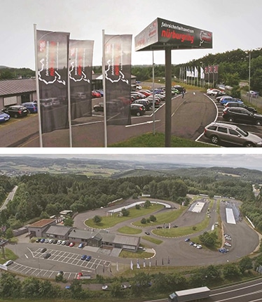 nübrburgring rennstrecke luftansicht